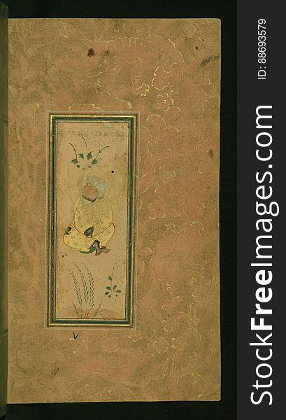Illuminated Manuscript Anthology Of Persian Poetry, Walters Art Museum Ms. W.653, Fol. 8b