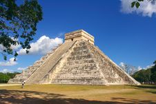 Kukulkan S Pyramid - El Castillo Royalty Free Stock Photography Kukulkan S Pyramid - El Castillo Royalty Free Stock Photography