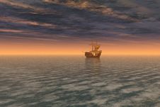Ship At Sea Stock Image Ship At Sea Stock Image