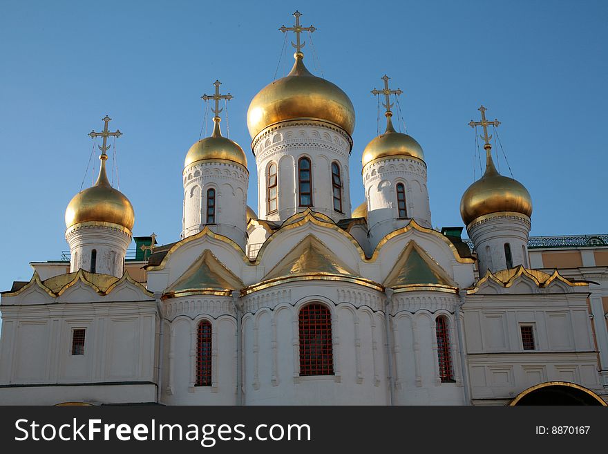 Orthodoxy Christianity cathedral in Moscow, Russia