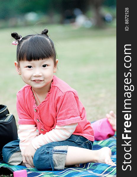 Bright picture of adorable chinese girl. Bright picture of adorable chinese girl