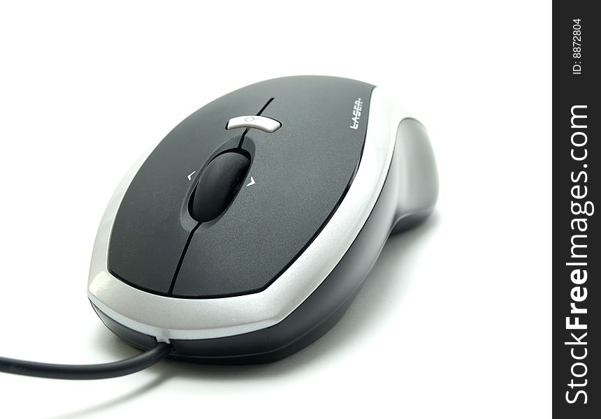 Laser mouse for PC. High optical resolution