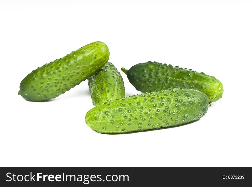 Green Cucumber Vegetable Fruits