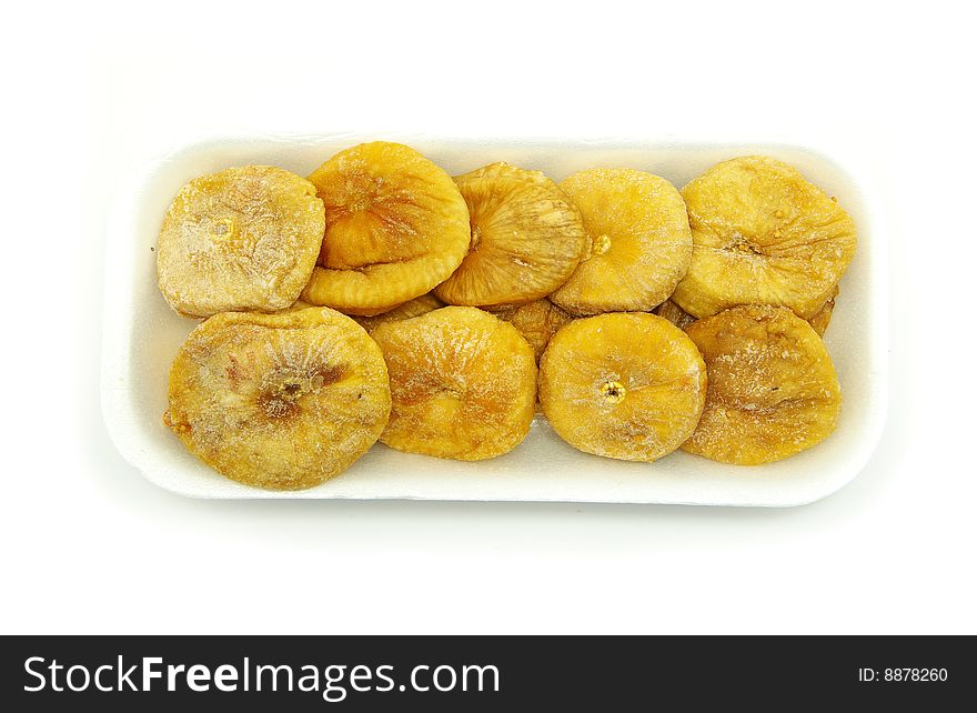 Fig fruits isolated on the white background