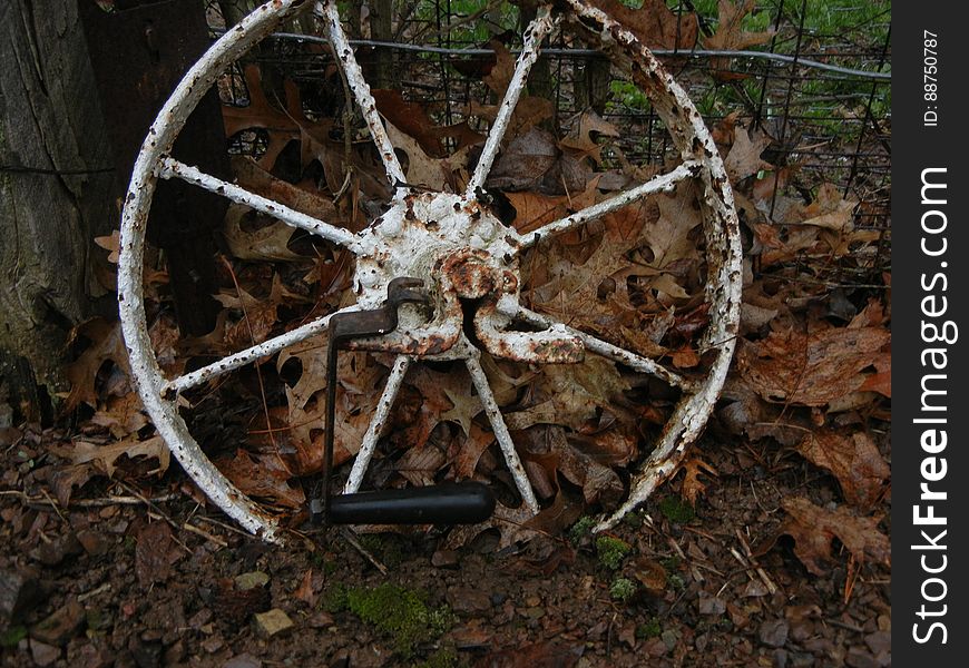 Rusted Wheel