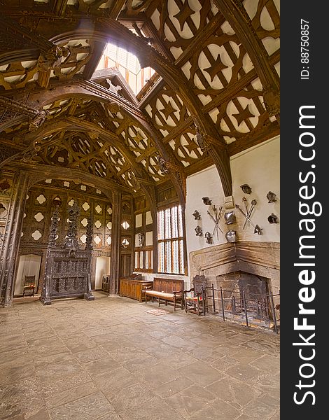 Here is an hdr photograph taken from Rufford Old Hall. Located in Rufford, Lancashire, England, UK.