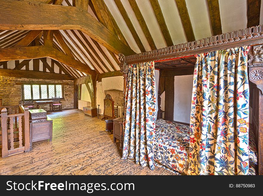 Here is an hdr photograph taken from the Solar Room inside Smithills Hall. Located in Bolton, Greater Manchester, England, UK. &#x28;permission for photography and use of a tripod was allowed&#x29;. Here is an hdr photograph taken from the Solar Room inside Smithills Hall. Located in Bolton, Greater Manchester, England, UK. &#x28;permission for photography and use of a tripod was allowed&#x29;.