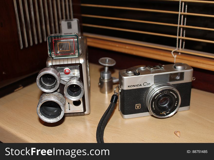 Vintage cameras