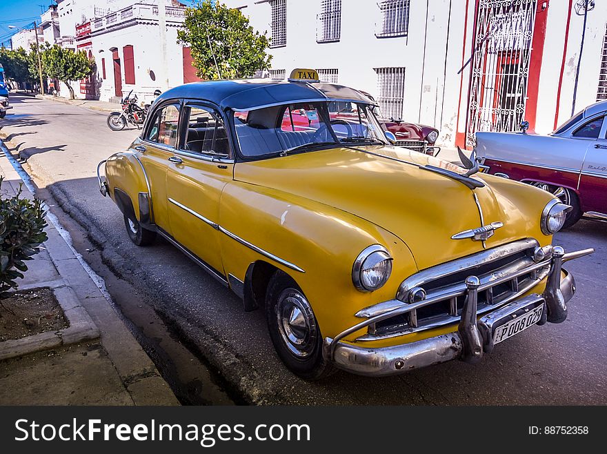 Oldtimer Taxi, Cienfuegos, Cuba