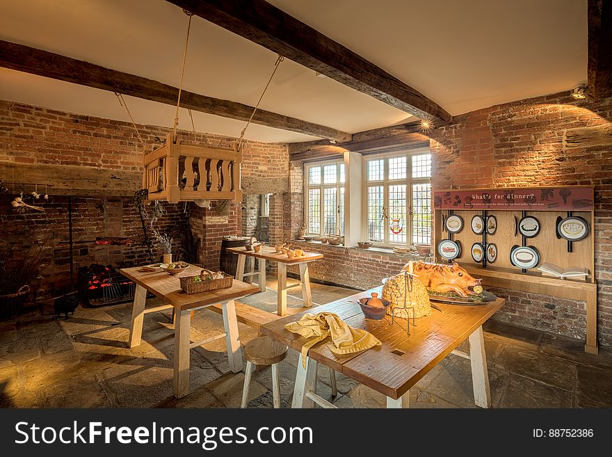 Ordsall Hall Kitchen