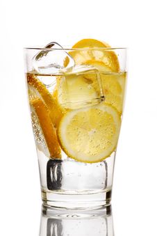 Water With Ice Cubes Royalty Free Stock Photo Water With Ice Cubes Royalty Free Stock Photo