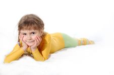 Cute Little Girl Royalty Free Stock Image
