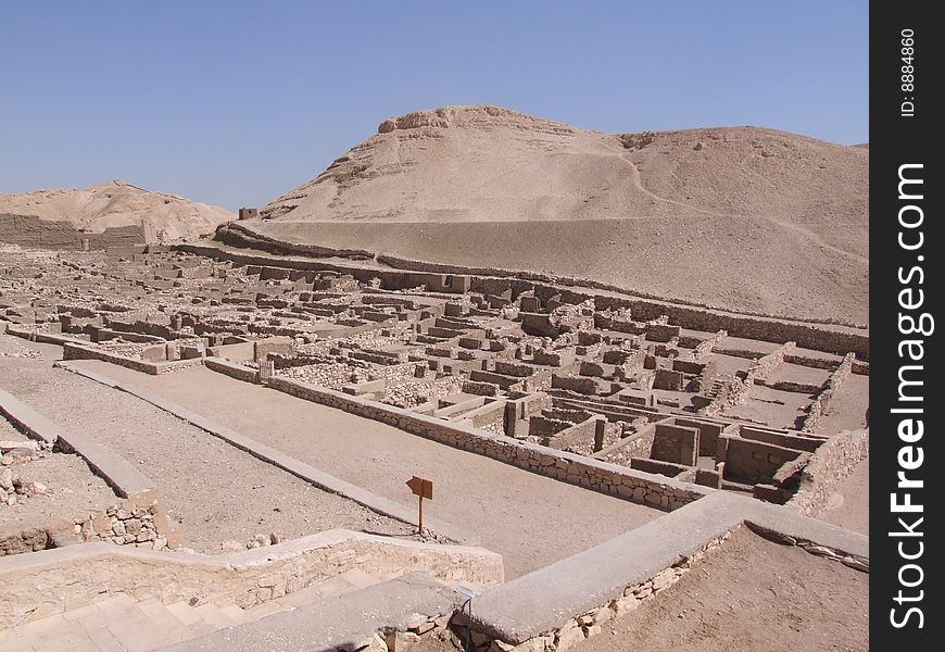 The Workers Village at The Valley of the Kings