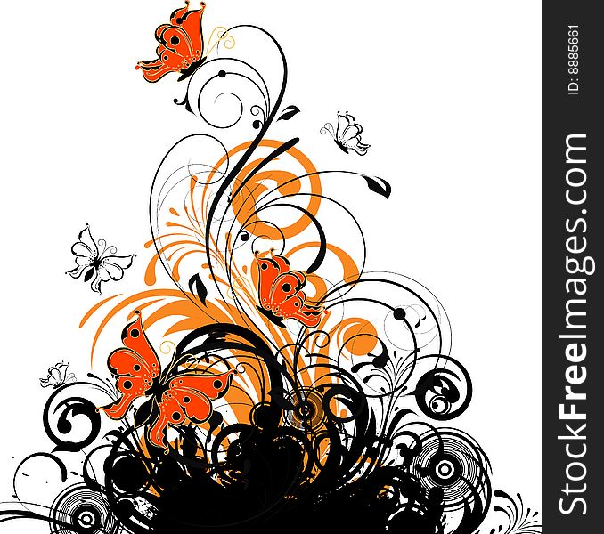 Abstract vector illustration for design. Abstract vector illustration for design.