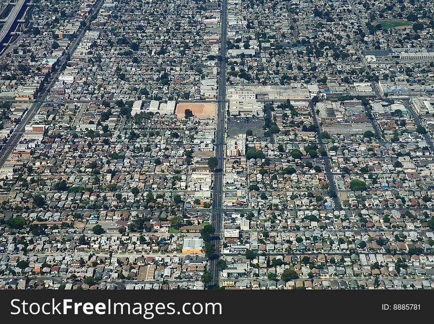 Los angeles Suburbs in California