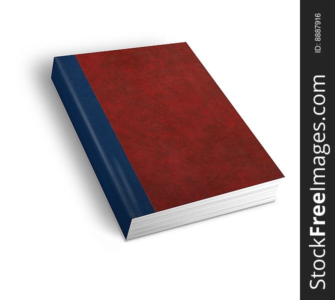 Book with generic red design