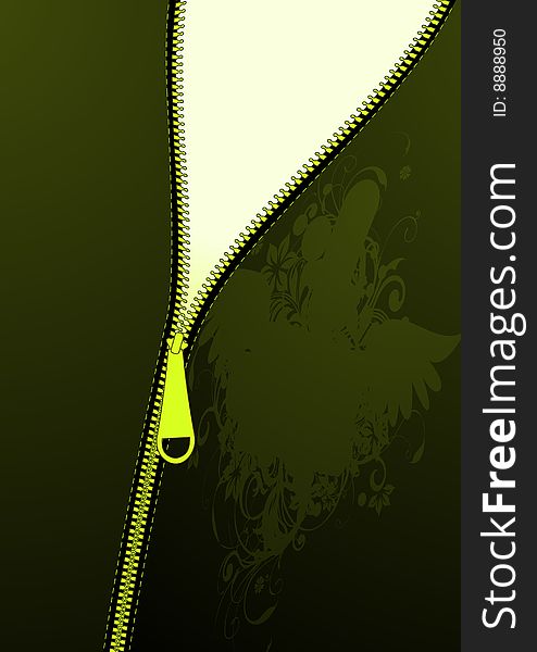 Vector Zipper Background