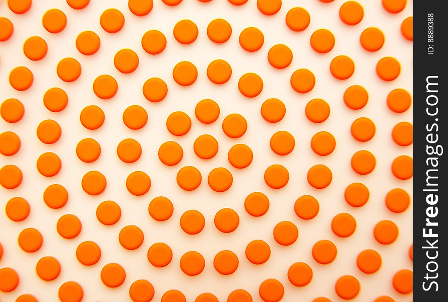 Orange isolated bouble color background. Orange isolated bouble color background