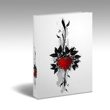 Book With A Heart Design Stock Images Book With A Heart Design Stock Images