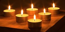 Many Lighted Candles Royalty Free Stock Images Many Lighted Candles Royalty Free Stock Images