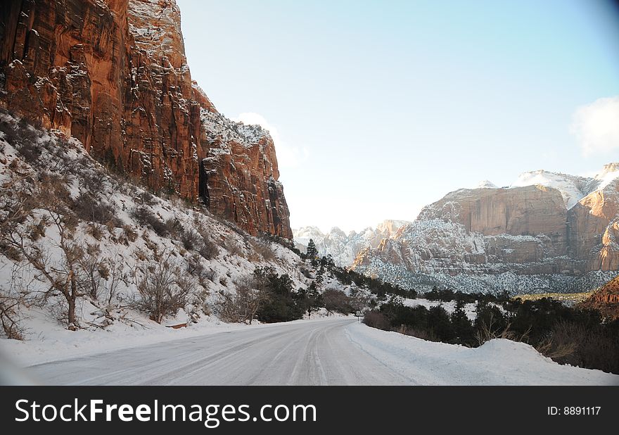 Zion Tunnel Exit 2008 14