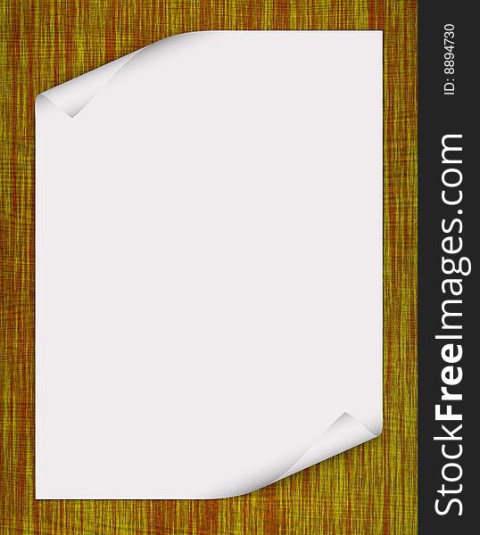 Business card on a background