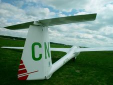 Glider Stock Photo