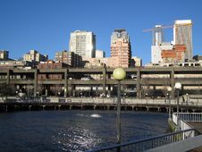 Seattle Waterfront Royalty Free Stock Image Seattle Waterfront Royalty Free Stock Image