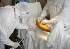 Orthopedic Operation Royalty Free Stock Photos Orthopedic Operation Royalty Free Stock Photos