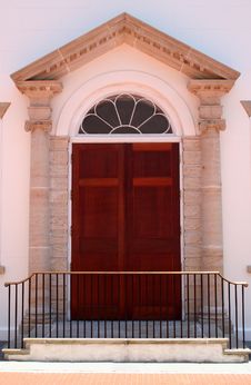 Elegant Old Church Door Royalty Free Stock Image Elegant Old Church Door Royalty Free Stock Image