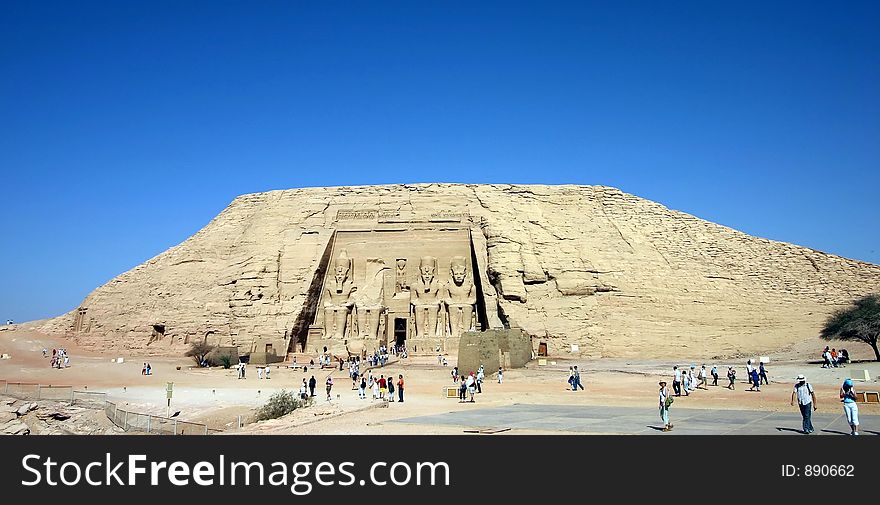 Abu simbel overview