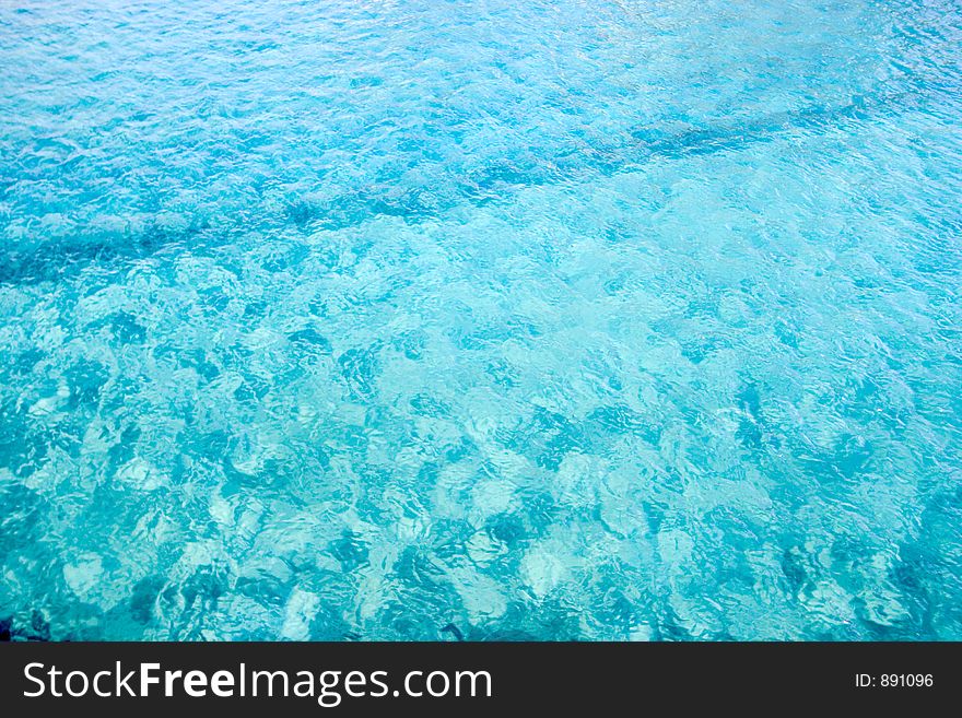 Light blue water texture. Light blue water texture