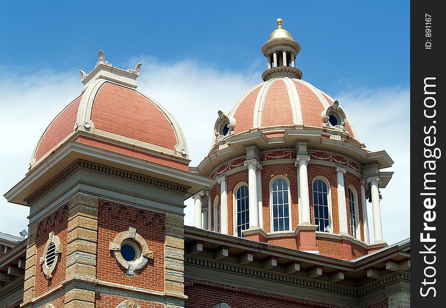 Old county seat building. Old county seat building