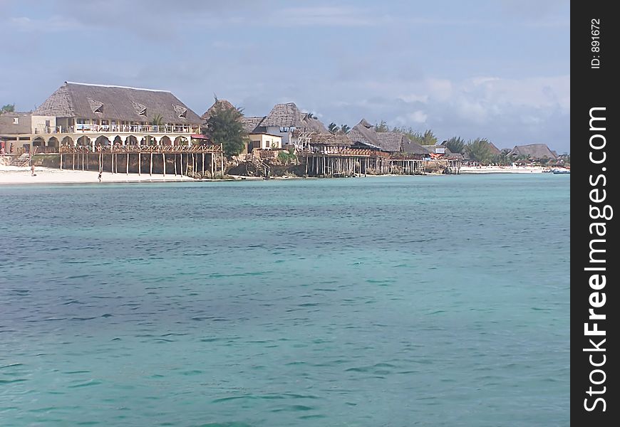 Coast of zanzibar. Coast of zanzibar