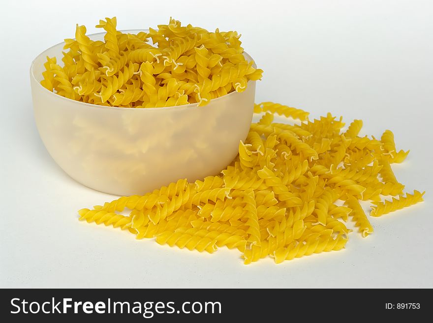 Pasta in a bowl