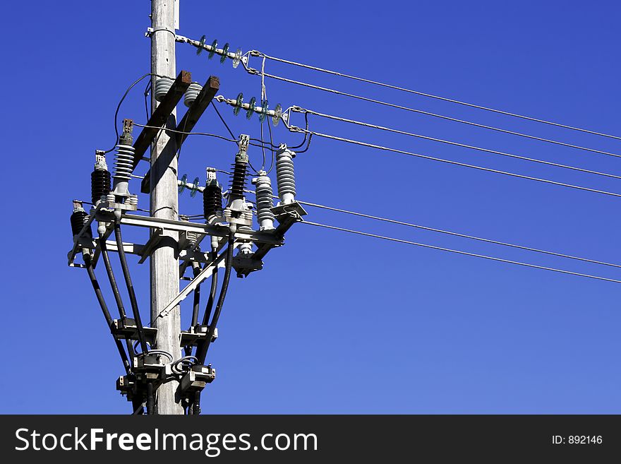 Power Tower, Blue Sky