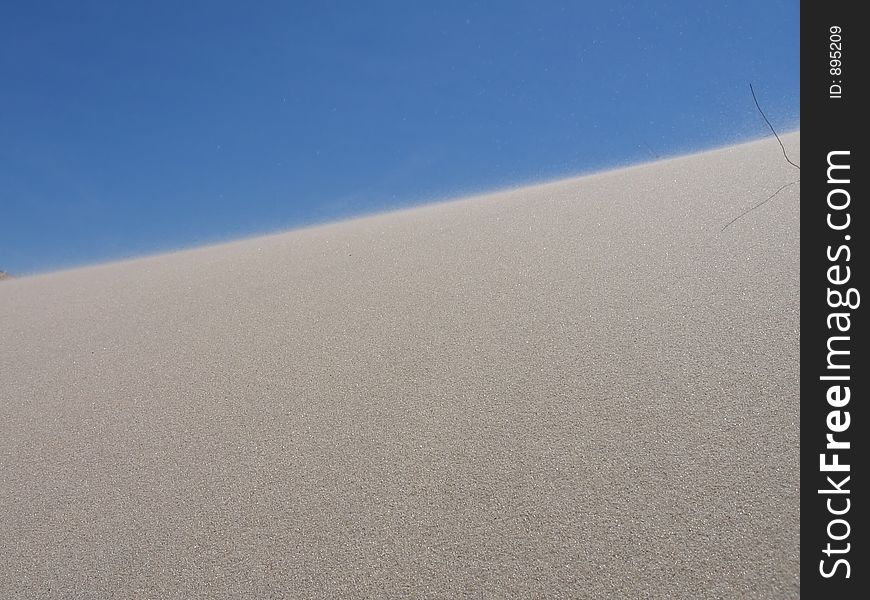 Sand dune in Slovinsky National Park