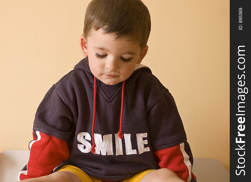 2 years boy portrait. 2 years boy portrait