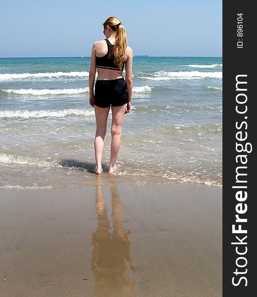 Woman At The Beach