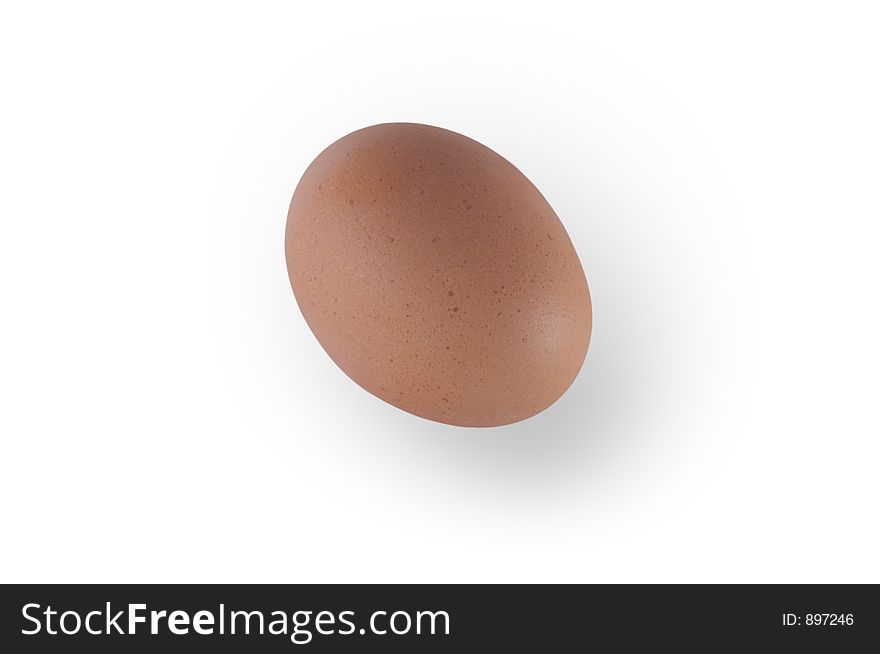 Egg, isolated on white and clipping path included. Egg, isolated on white and clipping path included
