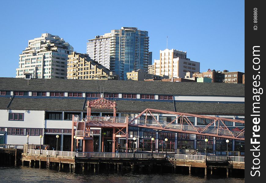 Seattle skyline from the Waterfront