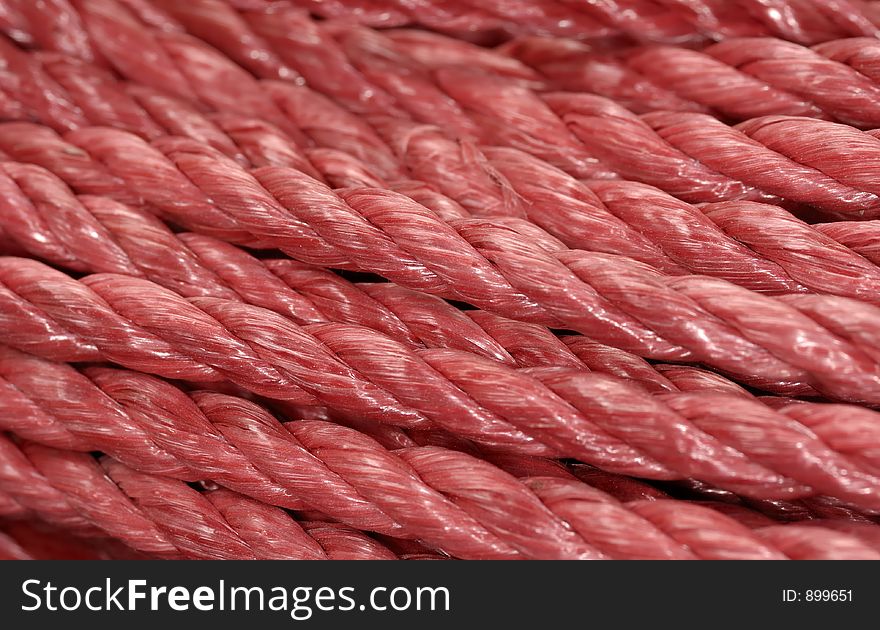 Red Rope Background