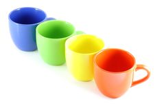 Four Cups Royalty Free Stock Photos Four Cups Royalty Free Stock Photos