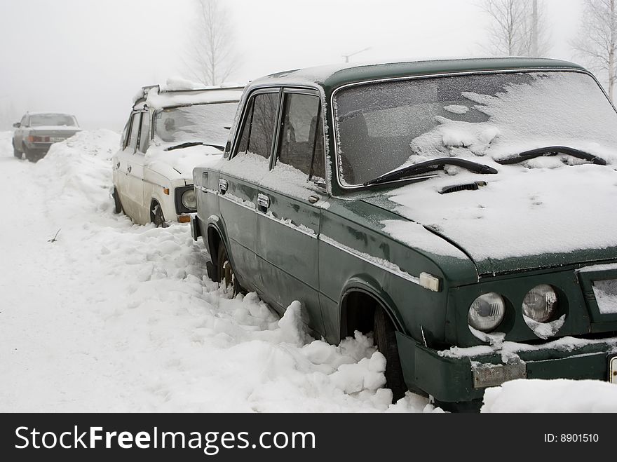 The Thrown Cars In City Streets