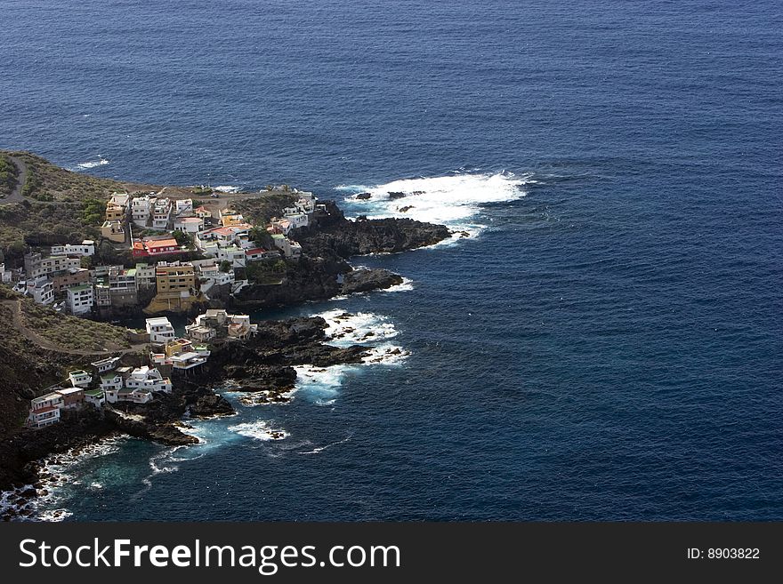 Beautiful fishing Village at Tenerife