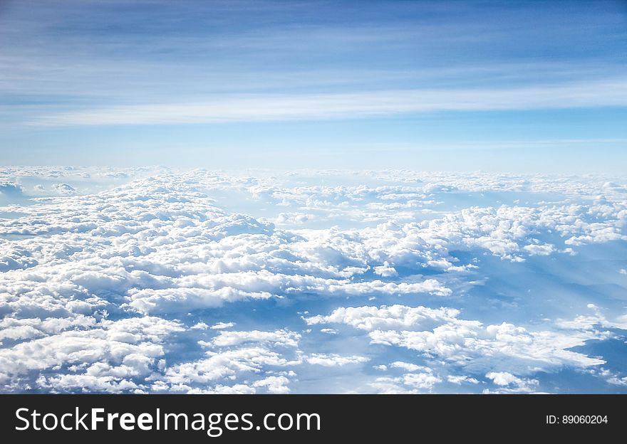 Aerial View of Cloudscape