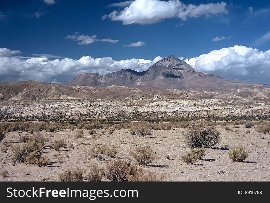 Wide Landscape in Bolivia,Bolivia