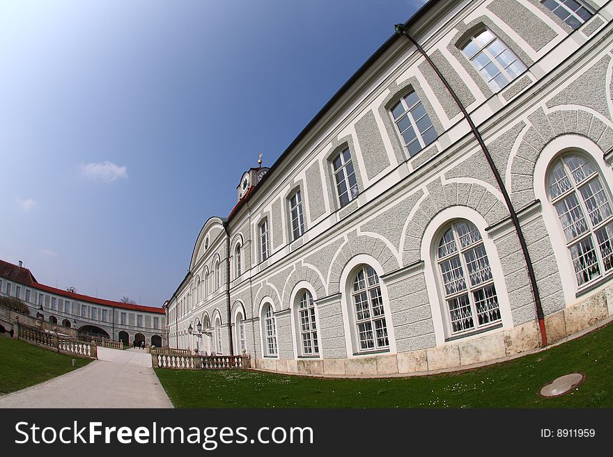 The Castle of Nymphenburg in Munich, Germany.