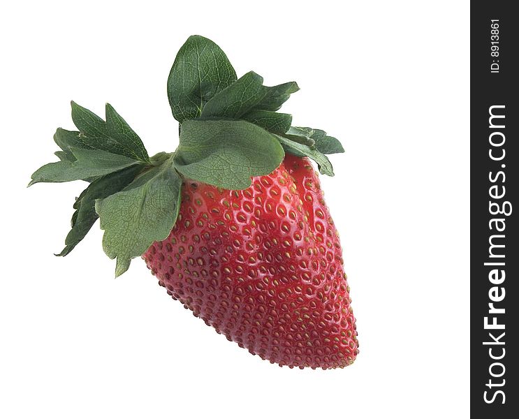 Strawberry Isolated with Clipping Path. Strawberry Isolated with Clipping Path