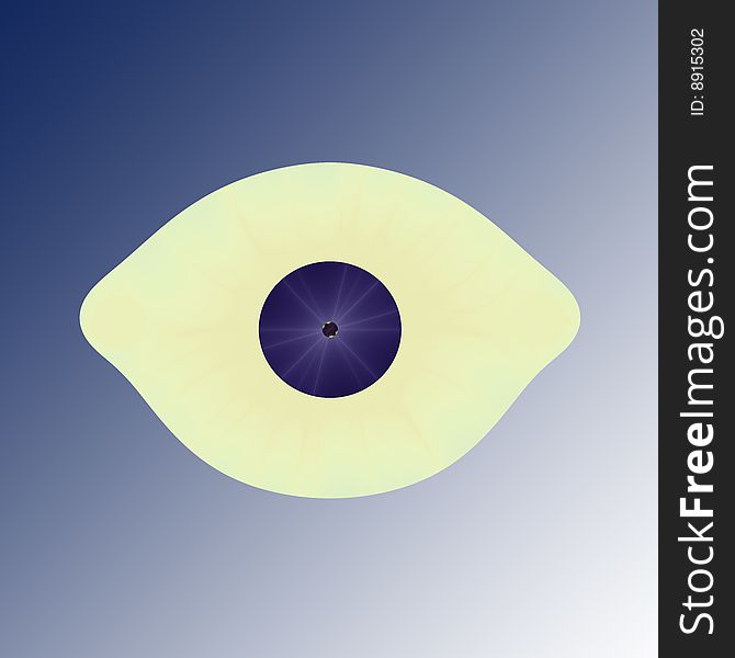 Blue Eyeball Fractal